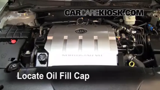 2006 Buick Lucerne CXS 4.6L V8 Aceite Agregar aceite